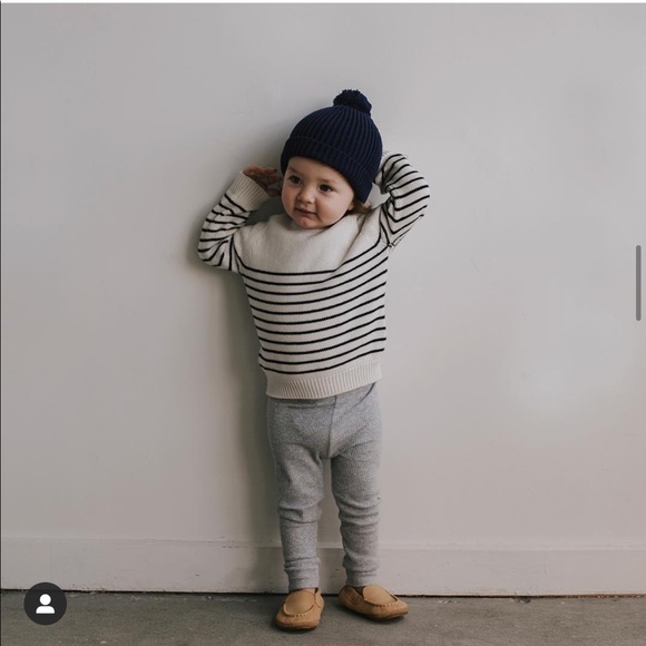 Jamie Kay Stripe Knit - Oatmeal Marle - Picture 6 of 7